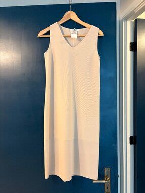 Max Mara cream sweater dress, Size Small